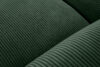 BUFFO Narożnik modułowy do salonu w tkaninie sztruks ciemny zielony lewy ciemny zielony - zdjęcie 6