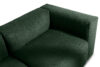 BUFFO Narożnik modułowy do salonu w tkaninie sztruks ciemny zielony lewy ciemny zielony - zdjęcie 10