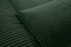 BUFFO Narożnik modułowy w tkaninie sztruks ciemny zielony lewy ciemny zielony - zdjęcie 10