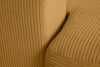 ELPHO Sofa trzyosobowa rozkładana w sztruksie miodowy miodowy - zdjęcie 7