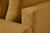 ELPHO Sofa trzyosobowa rozkładana w sztruksie miodowy miodowy - zdjęcie 8