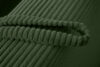 ELPHO Sofa trzyosobowa rozkładana w sztruksie zielony zielony - zdjęcie 9