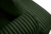 ELPHO Sofa 3 z funkcją spania w tkaninie sztruks ciemny zielony ciemny zielony - zdjęcie 6