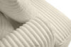 ELPHO Sofa 3 z funkcją spania w tkaninie sztruks kremowy kremowy - zdjęcie 6