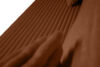 ELPHO Sofa 3 z funkcją spania w tkaninie sztruks rudy rudy - zdjęcie 8