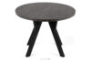 INDAGA Rozkładany okrągły stół 100-140 beton drewno bukowe beton - zdjęcie 6