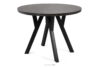 INDAGA Rozkładany okrągły stół 100-180 beton drewno bukowe beton - zdjęcie 5