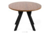INDAGA Rozkładany okrągły stół 100-180 rustykalny drewno bukowe rustykalny - zdjęcie 8