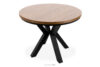 ROSTEL Okrągły stół rozkładany 100-180 rustykalny rustykalny - zdjęcie 8