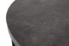 BALTE Rozkładany stół okrągły 100-140 beton drewno bukowe beton - zdjęcie 8