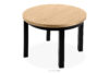BALTE Rozkładany stół okrągły 100-140 jasny dąb drewno bukowe jasny dąb - zdjęcie 7
