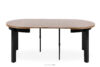 BALTE Rozkładany stół okrągły 100-180 rustykalny drewno bukowe rustykalny - zdjęcie 4