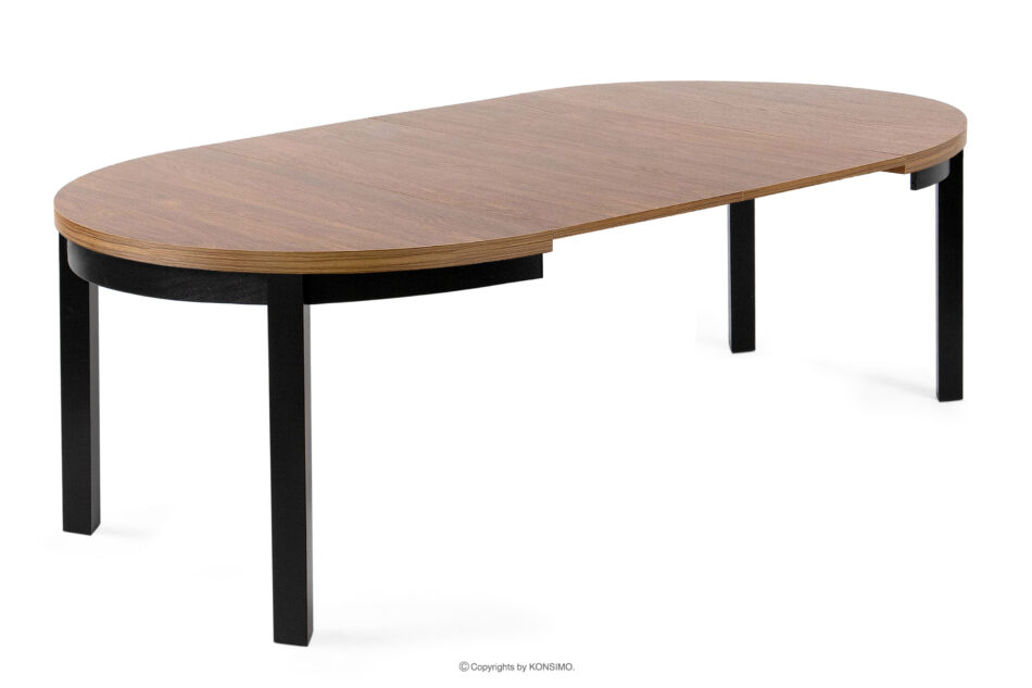 BALTE Rozkładany stół okrągły 100-180 rustykalny drewno bukowe rustykalny - zdjęcie 6