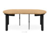 BALTE Rozkładany stół okrągły 100-180 dąb złoty drewno bukowe dąb złoty - zdjęcie 4
