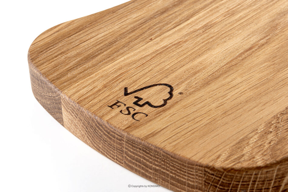 LIVO Drewniana deska kuchenna drewno dębowe dąb olejowany - zdjęcie 9