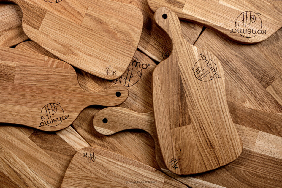 LIVO Drewniana deska kuchenna drewno dębowe dąb olejowany - zdjęcie 13