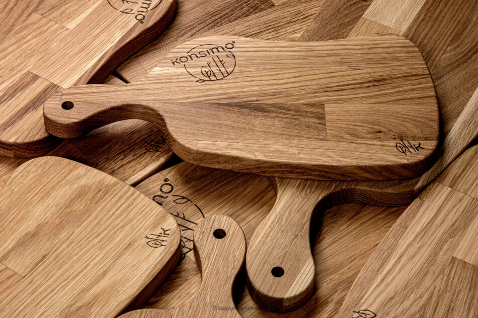 LIVO Drewniana deska kuchenna drewno dębowe dąb olejowany - zdjęcie 14