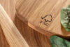 LIVO Komplet desek do krojenia 3szt. drewno dębowe dąb olejowany - zdjęcie 10