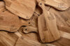 LIVO Komplet desek do krojenia 3szt. drewno dębowe dąb olejowany - zdjęcie 14