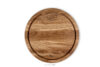 LESTE Okrągła deska do krojenia drewno dębowe dąb olejowany - zdjęcie 4