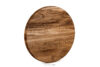 LESTE Drewniana deska do krojenia okrągła drewno dębowe dąb olejowany - zdjęcie 3