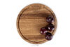 LESTE Drewniana deska do krojenia okrągła drewno dębowe dąb olejowany - zdjęcie 5