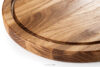 LESTE Drewniana deska do krojenia okrągła drewno dębowe dąb olejowany - zdjęcie 8