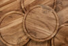 LESTE Drewniana deska do krojenia okrągła drewno dębowe dąb olejowany - zdjęcie 12