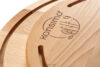LESTE Drewniana deska do krojenia okrągła drewno bukowe buk olejowany - zdjęcie 6
