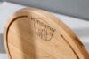 LESTE Drewniana deska do krojenia okrągła drewno bukowe buk olejowany - zdjęcie 14
