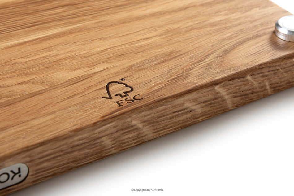 SOLIDA Deska do krojenia prostokątna drewno dębowe dąb olejowany - zdjęcie 10