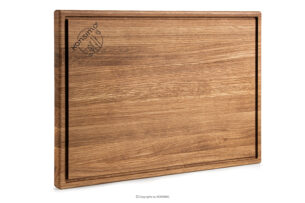 SOLIDA, https://konsimo.pl/kolekcja/solida/ Deska kuchenna drewno dębowe prostokąt dąb olejowany - zdjęcie