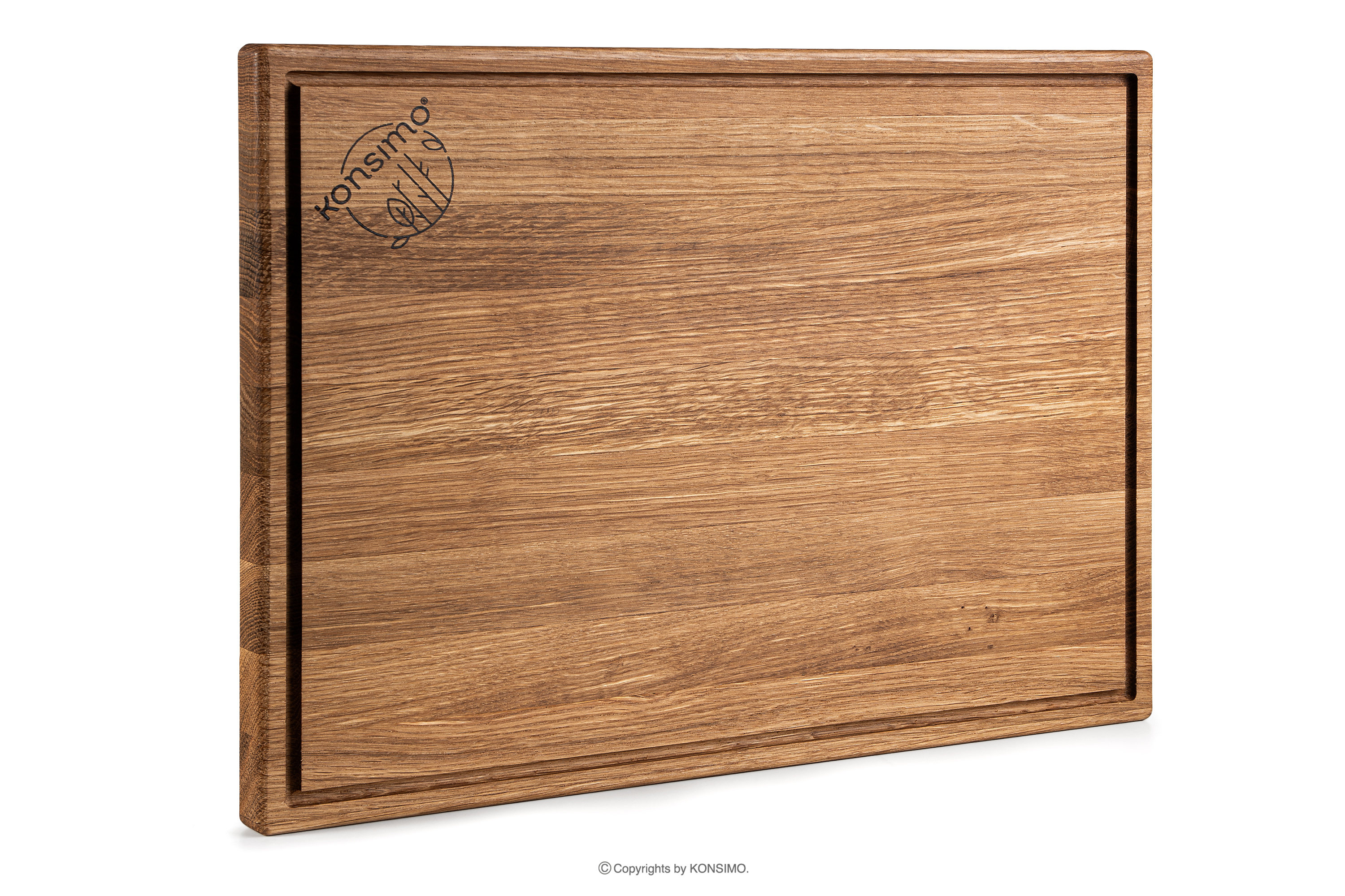 Deska kuchenna drewno dębowe prostokąt