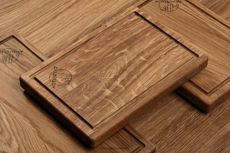 SOLIDA Deska kuchenna drewno dębowe prostokąt dąb olejowany - zdjęcie 15