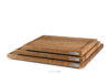 SOLIDA Zestaw desek do krojenia prostokątnych 3szt. drewno dębowe dąb olejowany - zdjęcie 4