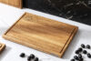 SOLIDA Zestaw desek do krojenia prostokątnych 3szt. drewno dębowe dąb olejowany - zdjęcie 21