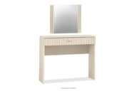 Toaletka z lustrem kremowa elegant