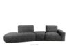 ZUCCO Sofa boucle modułowa grafitowy grafitowy - zdjęcie 1