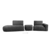 ZUCCO Sofa boucle modułowa grafitowy grafitowy - zdjęcie 5