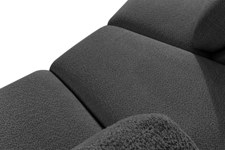 ZUCCO Sofa boucle modułowa grafitowy grafitowy - zdjęcie 7