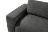 ZUCCO Sofa modułowa organic szenil/welur ciemny szary ciemny szary - zdjęcie 6