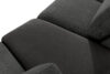 ZUCCO Sofa modułowa organic szenil/welur ciemny szary ciemny szary - zdjęcie 8