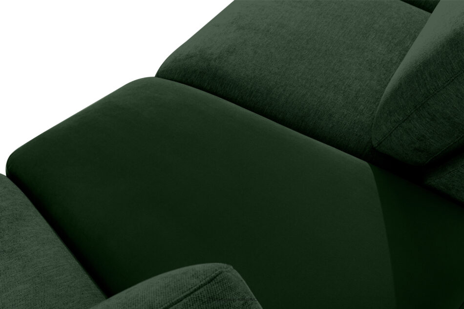 ZUCCO Sofa modułowa organic szenil/welur ciemny zielony ciemny zielony - zdjęcie 7