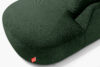 ZUCCO Sofa modułowa organic szenil/welur ciemny zielony ciemny zielony - zdjęcie 9