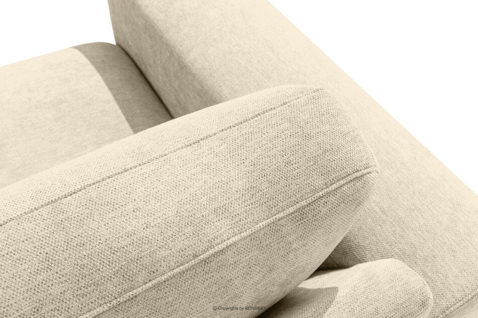 ZUCCO Sofa modułowa organic szenil/welur kremowy kremowy - zdjęcie 6