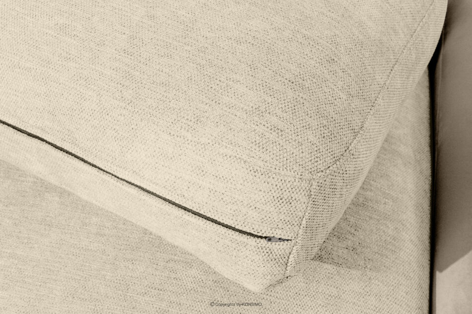 ZUCCO Sofa modułowa organic szenil/welur kremowy kremowy - zdjęcie 9