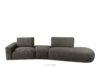 ZUCCO Sofa modułowa organic boucle ciemny brązowy ciemny brązowy - zdjęcie 1