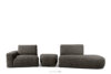 ZUCCO Sofa modułowa organic boucle ciemny brązowy ciemny brązowy - zdjęcie 5