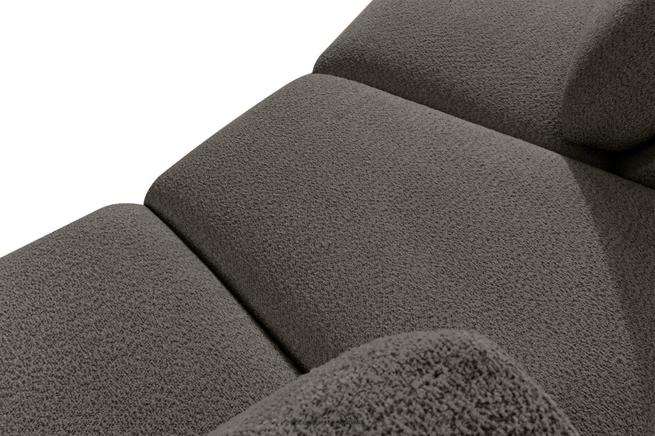 ZUCCO Sofa modułowa organic boucle ciemny brązowy ciemny brązowy - zdjęcie 7