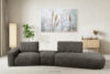 ZUCCO Sofa modułowa organic boucle ciemny brązowy ciemny brązowy - zdjęcie 17